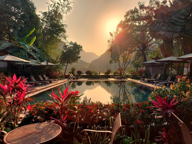 Thiết kế resort phong cách đồng quê độc đáo, thú vị